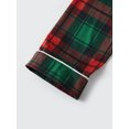 thumbnail image 6 of Christmas Family Pajamas Matching Set Plaid Pattern Holiday Sleepwear Set with Dog Shirt, 6 of 10