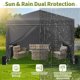 thumbnail image 3 of Yeshouse Carpa plegable para fiestas al aire libre, playa, camping y jardín | Impermeable, con protección UV y bolsa de transporte incluida: ¡Manténte fresco y protegido!, 3 of 8