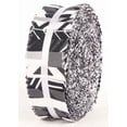 thumbnail image 3 of Soimoi 40Pcs Geometric Print Precut Fabrics Strips Roll Up 1.5 inches Cotton Jelly Rolls For Quilting - White & Black, 3 of 9