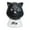 Black, variant on Maxora Personalized Ornaments Customized Christmas Ornament Little Pet Add on Kitty Black Free Customize (MUST ship with other Maxora ornament)