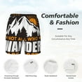 thumbnail image 4 of Kdxio Not All Who Wander Are Lost4 Print Men'S Swim Trunks With Compression Liner 7 Inch Inseam Quick Dry Swim Shorts, 4 of 7