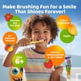 thumbnail image 3 of GuruNanda Kids Fluoride-Free Toothpaste with 2% Hydroxyapatite & 25% Xylitol, Strawberry Mango Flavor, Travel Size, 0.98 oz, 3 of 10