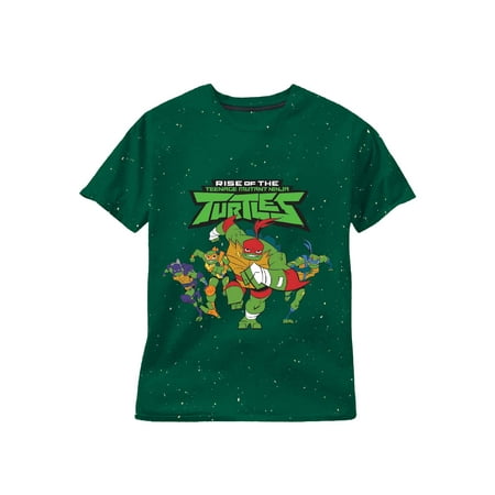 Teenage Mutant Ninja Turtles Short Sleeve Cartoon Graphic T-Shirt (Big