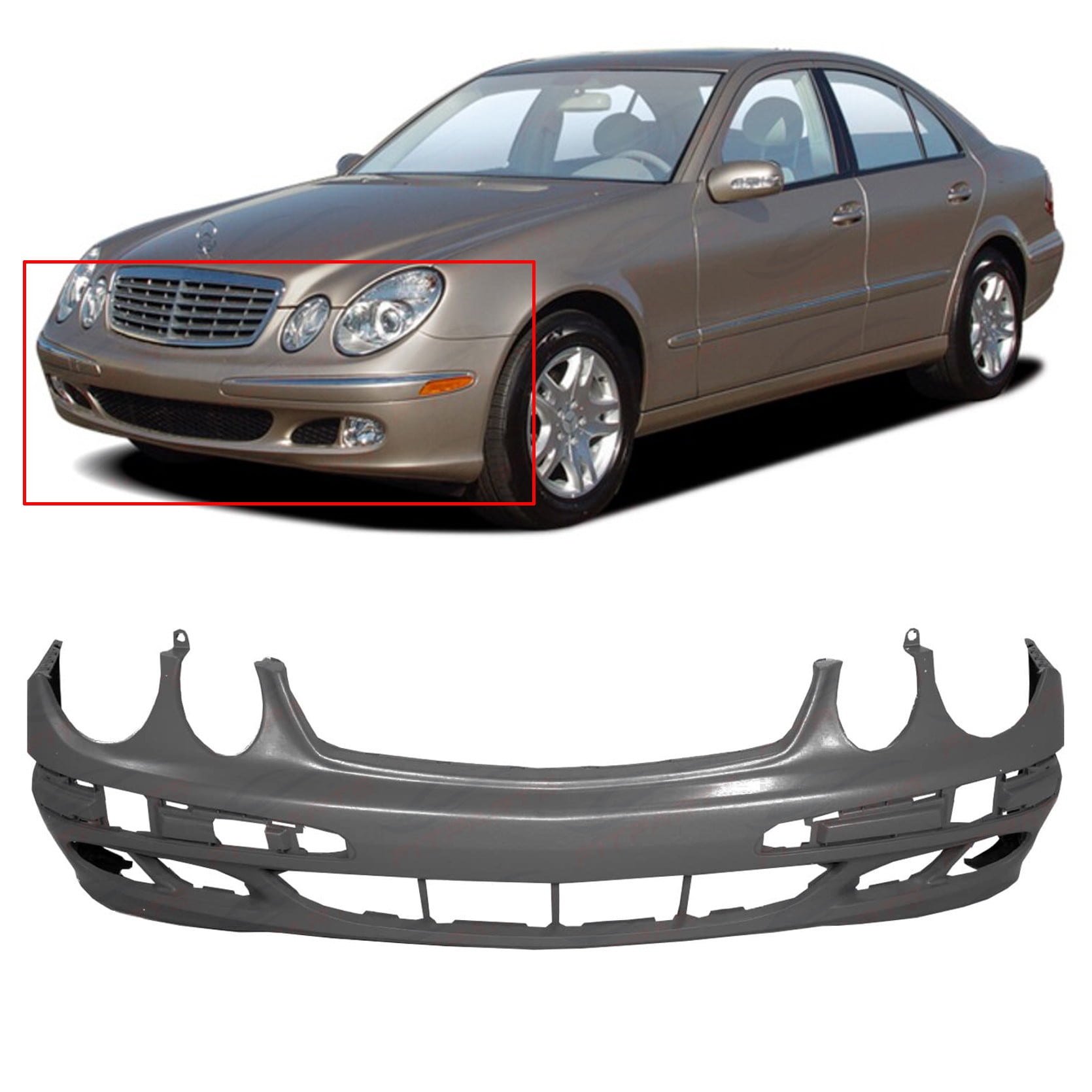 BUMPERS THAT DELIVER Primered NI1000234 Front Bumper Cover Fascia for 2006-2009 Nissan 350Z Coupe/Convertible 06-09 