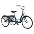 thumbnail image 1 of Meghna 20 inch Adult Tricycles Single Speed  Cruiser Bike Womens Trike 3 Wheels Large Basket, 1 of 5