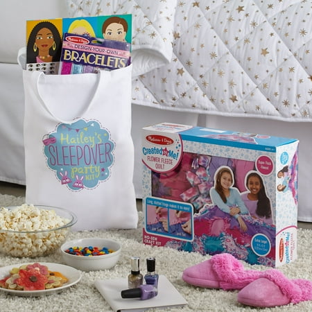 Girls Sleepover Set - Personalized Melissa & Doug Girls Sleepover Set