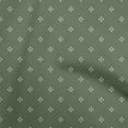 thumbnail image 1 of oneOone Cotton Poplin Olive Green Fabric Asian Floral Block Diy Clothing Quilting Fabric Print Fabric By Yard 56 Inch Wide, 1 of 5