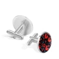 thumbnail image 3 of Valentine's Day Elegant Men's Cufflinks Set for Formal Attire Made of Stainless Steel - for Work, Weddings, and Special Occasions, 3 of 6