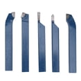 thumbnail image 3 of 5PCS Lathe Tool Carbide Tipped Weld Turning Tool Set for Metalworking Lathes, Grooving Tool, Suitable for Metalworking Lathes, with 25 Degree Right Cutter for Various Projects,, 3 of 7