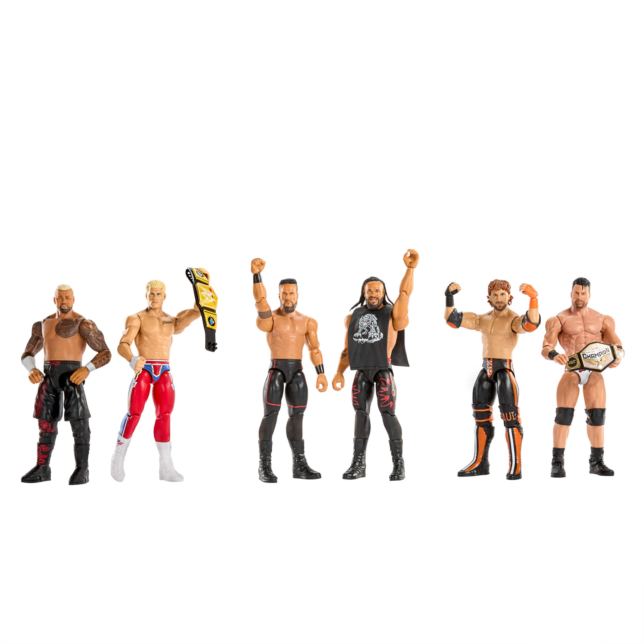 WWE Main Event Showdown Tama Tonga & Jacob Fatu Action Figures Set, Series #24, 6-inch Collectibles