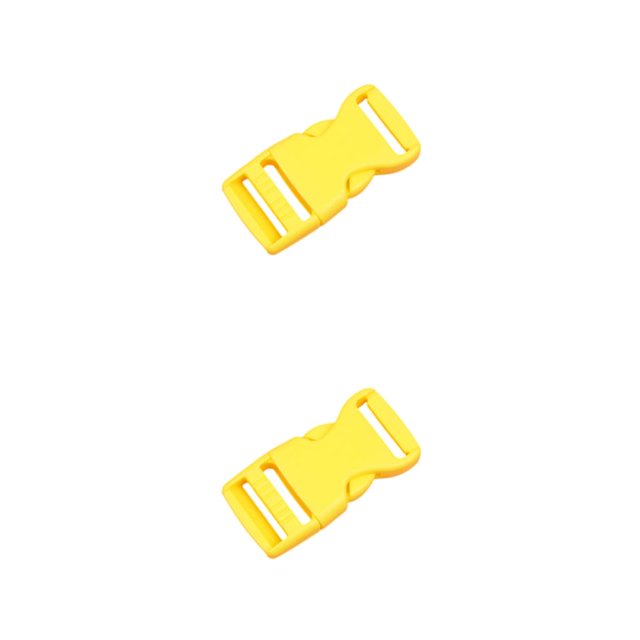 Transemion 10pcs Clasp Belt Buckles Designed To Life Easier Wherever Are Multi-Color light yellow 2Set