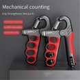 thumbnail image 3 of 2 Pack Hand Grip Strengthener for Muscle Building and Injury Recovery 11-220 Lbs Hand Squeezer Adju, 3 of 5