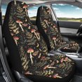 thumbnail image 4 of FUIALDOLG Mushroom Moon Botanical Print Car Accessories Protectors for Women, Full Set of 2 Car Seat Covers Washable Stretch Vehicle Seat Covers, 4 of 8