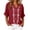Red, variant on Gytharion Women's Spring and Summer Half Sleeves Cardigans V Neck Casual Solid Color Cardigan Cotton and Linen Button Front Tops