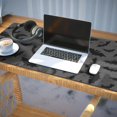 thumbnail image 3 of Long Mouse Pads for Desk,Gray Halloween Bats and Spider Webs Desk Mats on Top Of Desks, Desk Mouse Pad Extra Large with 3mm Non-Slip Base and Stitched Edge for Gaming,Office,Work,Home 35.4"x15.7", 3 of 6