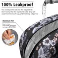 thumbnail image 5 of Flower Lunch Bag for Women Men Reusable Insulated Lunch Bags, Leakproof Cooler Food Lunch Tote Bag, Large Capacity Lunch Box for Work School Travel Picnic, 5 of 7