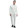 thumbnail image 4 of Men's Skinny Fit 2pc Linen Suit, 4 of 4
