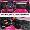 thumbnail image 5 of Topbuy Pink 12 V Jeep Car Powered Ride-On with Remote Control, 5 of 10