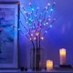 thumbnail image 2 of 1/2/4PCS 20 LEDs Branches Battery Powered Decorative Lights Tall Vase Filler Willow Twig Lighted Flexible Branch for Home Decor, 2 of 5