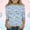 BJ Multicolor, variant on PWPSG Kids Easter Shirts 2026 Cute Rabbit Bunny Print Pullovers 3/4 Sleeve Crewneck Blouses Lightweight Summer Casual Shirts Funny Egg Graphic Tees for Girl Green 3-4 Years