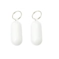 thumbnail image 5 of Wosthever Llavero flotante Figuración secundaria Colgante en forma de píldora portátil sólido Llavero para canotaje Surf Deportes al aire libre Blanco2pcs 10piezas Wosthever CBP270607, 5 of 5