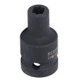 thumbnail image 1 of M10 Square Tap Socket Cr Molybdenum Steel 1/2 Inch Drive Spring Load Socket for Electric Pneumatic Hand Wrench, 1 of 4