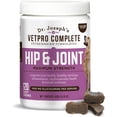 thumbnail image 1 of Dr. Joseph's VetPro Complete Dog Hip and Joint Supplement, 120 Count, Chicken Flavored Pain and Inflammation Relief Chews with Glucosamine, Chondroitin, MSM, Turmeric, Vitamin C, Omega 3, 1 of 5