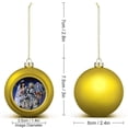 thumbnail image 2 of Beetlejuice Christmas Balls Ornaments Decoration Xmas Tree Hanging Ornament Pendant for Home Indoor Holiday Party Decor 1PCS, 2 of 8