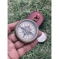 thumbnail image 3 of Engraved Compass, to My Husband I Love You, Brass Compass Engraved Gifts for Men, Bronze for Men, Romantic Gifts for Him/Her, Keepsake Gifts for Husband, 3 of 5