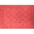 thumbnail image 1 of Ahgly Company Indoor Rectangle Oriental Red Industrial Area Rugs, 5' x 7', 1 of 4