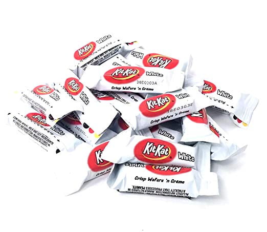 Kit Kat White Miniatures Crisp Wafers N Cream 2 Pounds Bag