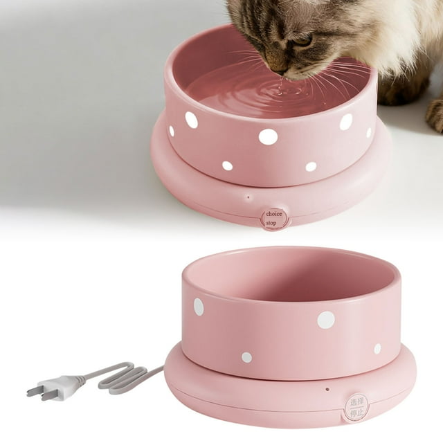Kitchen Organizer Containers Pet Constant Temperature Drinking Water Dispenser Heating Bowl Winter Feeding and Drinking Water Yogurt Machine for Winter Drinking Water Bowl Drinking Water Dispense
