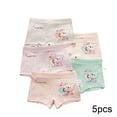 thumbnail image 2 of Esaierr Little Girls Toddler Briefs Boxer Panties Cotton Soft Underwear Cartoon Boxer Briefs 5-Pack Pure Cotton Panties Kids Girls Boxer Briefs Panties, 2 of 9