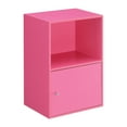 thumbnail image 3 of Convenience Concepts Xtra Storage 1 Door Cabinet with Shelf, Pink, 3 of 8