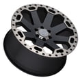 thumbnail image 2 of Black Rhino Warlord 18X9 8X180 12Et 67.06Cb Matte Black W/ Machined Dark Tint Wheel, 2 of 3