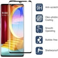 thumbnail image 2 of SuperShield [2 Pack] LG Velvet 5G Screen Protector , Tempered Glass for [HD Clear] [Scratch Resistant] [Bubble Free] [Easy Installation] [3D Full Coverage] 9H Durability , 2 of 5