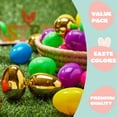 thumbnail image 2 of Huevos de Pascua JOYIN, 100 unidades, de plástico, coloridos, con 6 huevos dorados JOYIN JOYIN, 2 of 9
