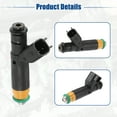 thumbnail image 4 of Unique Bargains 6 Pcs Car Fuel Injector Nozzle Replacement Fit for Ford F-150 XL XLT 4.2L Black, 4 of 6