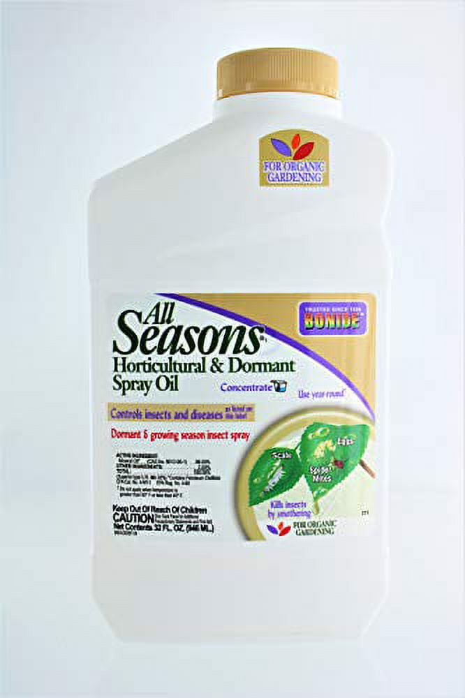 BONIDE All Seasons Horticultural Oil Spray Concentrate - Insecticide - 32FL OZ