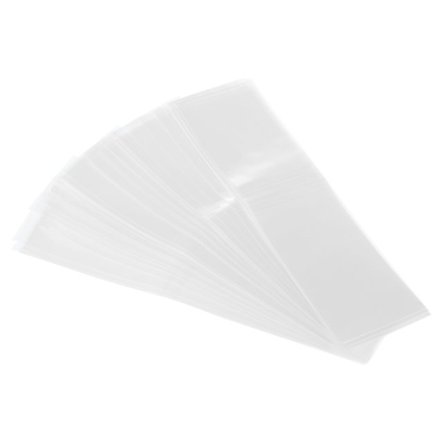 Unique Bargains Bandes de Rétraction Perforées en PVC 155x40mm 3.74 à 3.82 Po Dia Transparentes Lot de 250
