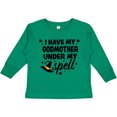 thumbnail image 3 of Inktastic I Have My Godmother Under My Spell with Cute Witch Hat Boys or Girls Long Sleeve Toddler T-Shirt, 3 of 5