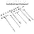 thumbnail image 5 of Jinsinto 6pcs/set Telescopic Gauge Set 8-150mm Adjustable Inner Diameter Gauge Nickel T-Bore Hole Gauge Plated Square Head Telescopic Gauge Micrometer Measuring Tools, 5 of 5