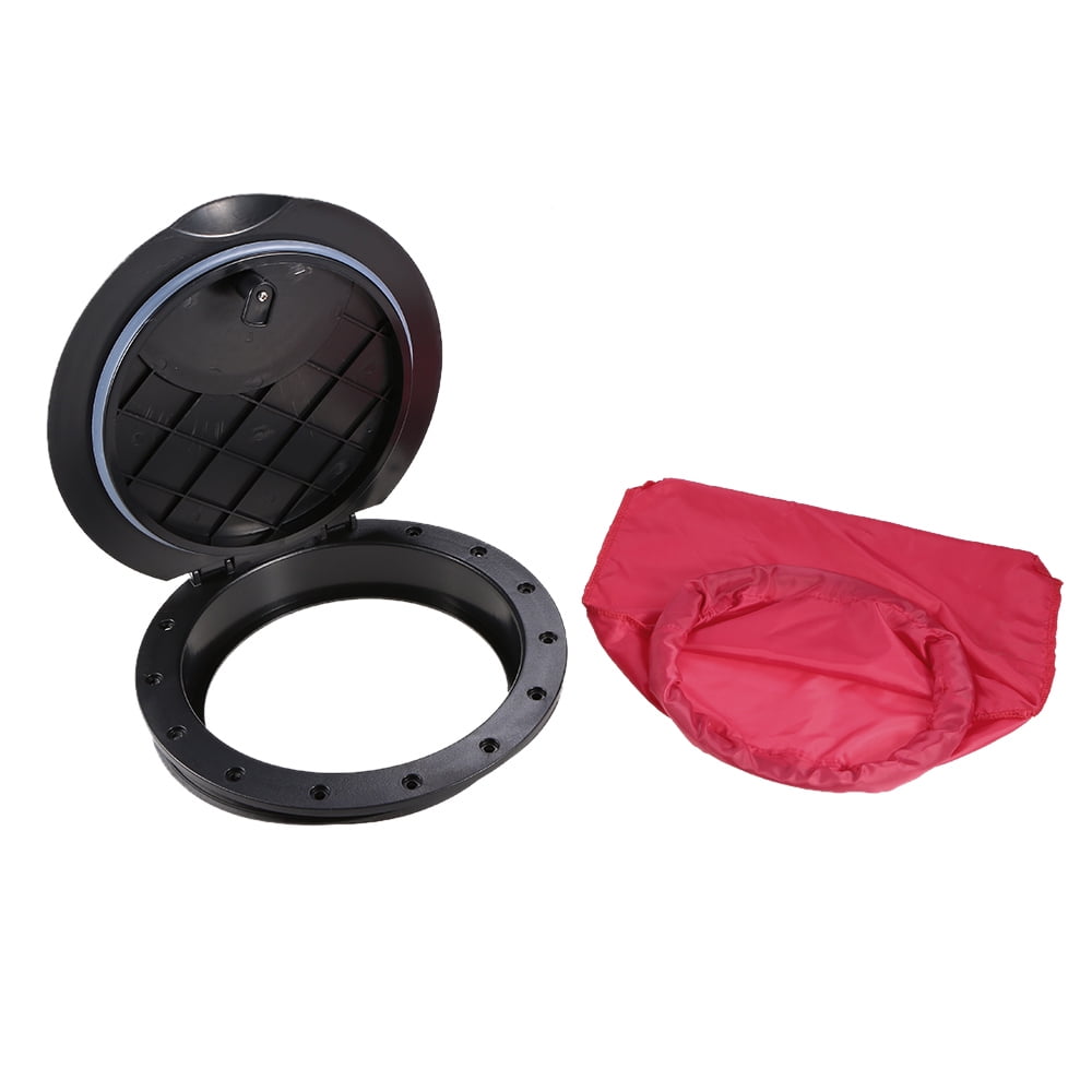 8 Inch Hole Diameter Deck Hatch with Cat Bag for Kayak Boat Fishing Riggi 