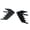 carbon fiber pattern, variant on Car Body Stickers ABS Plastic Side Vent Decal Outlet Vent Decoration Sticker Scratch Proof For Long Lasting Use