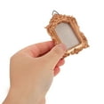 thumbnail image 5 of ELAYARD 2pcs Mini Metal Picture Frame Golden Rectangular Photo Display for Wedding Decor, 5 of 7