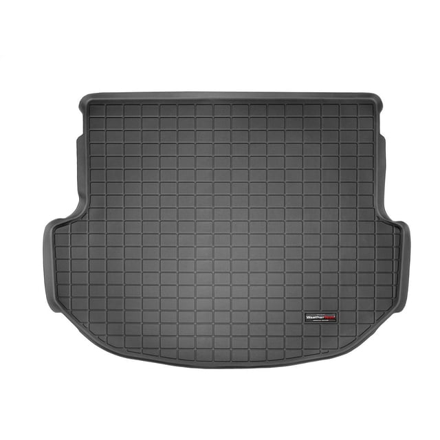 Weathertech Cargo Area Liner 40556 Direct Fit; Raised Edges; Black; Thermoplastic Elastomer TPE Injection Molded Material; Non-Skid; To Back Of 2nd Row