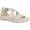 Cream, variant on Vionic Women's Harmony Rx Recovery Sandal Black 7.5W