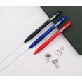 thumbnail image 3 of WWS-Z-Grip Recycled Retractable Ballpoint Pens, 1.0mm, Blue Ink, Durable Metal Clip, 68% Recycled, 48-Pack (20428), 3 of 4
