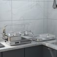 thumbnail image 2 of Ensemble de Buffet Électrique pour Réchaud, Serveurs et Réchauds Alimentaires en Acier Inoxydable de 9 QT avec Contrôle de Température, Thermostat Réglable 86 °f-200 °f, pour Traiteur, 2 of 5