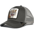 thumbnail image 1 of Casquette de Baseball Snap Mesh Hip Hop Letters Broderie Hat Outdoor Parasol Chapeaux, 1 of 2
